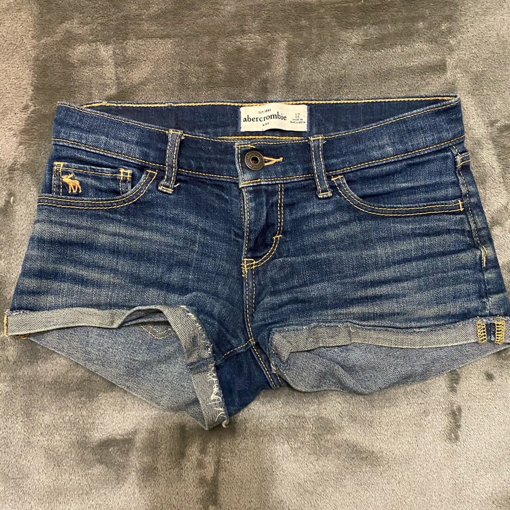 Girls Abercrombie Denim Shorts